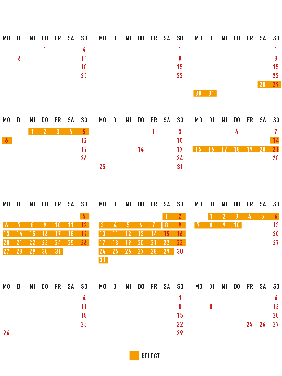 belegungskalender helgis heimat 2026 update 04 02 2026